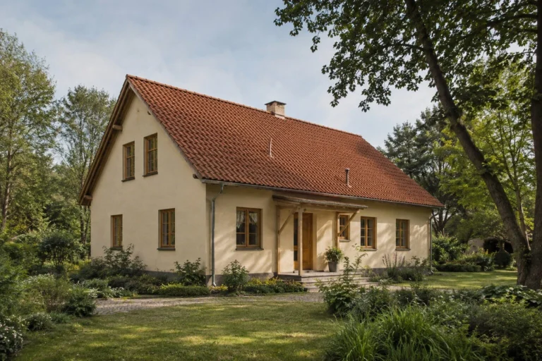 KI-Darstellung: Brandenburger Landhaus